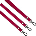 Raspberry Leather Wrist Strap - 'Go handsfree!'