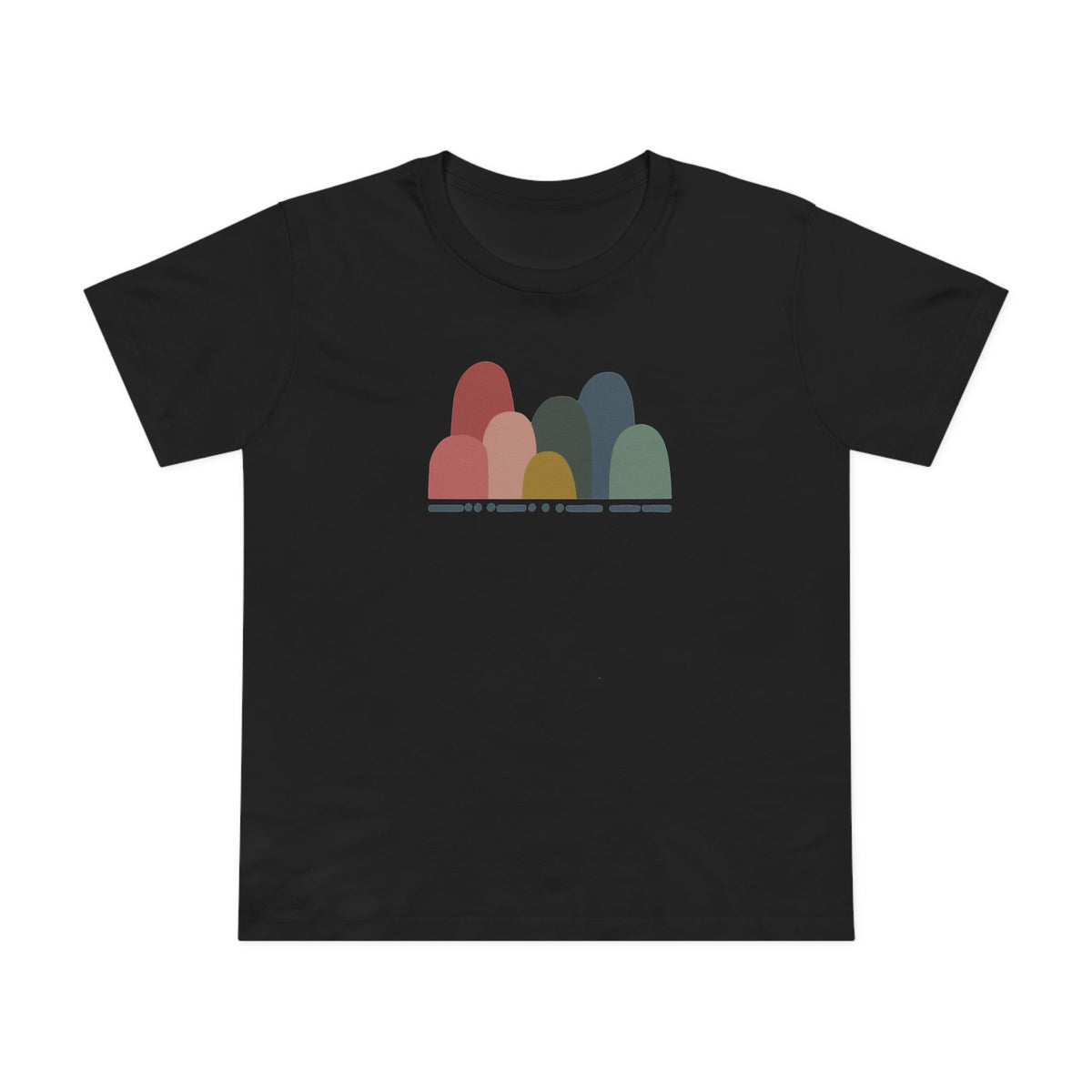 'Dream' Morse Code: T-shirt. Black or White