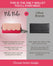 Raspberry leather smartphone wallet/clutch: Scallop Collection.