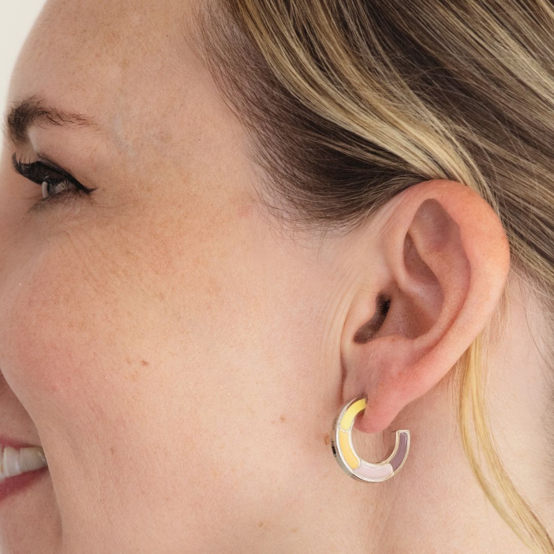 Hoop Earring: Summer Days