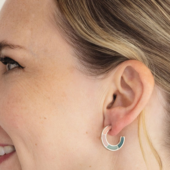 Hoop Earring: Spring