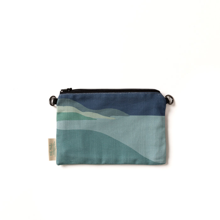 Zippered Small Pouch: Peninsula design