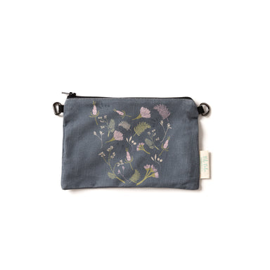 Zippered Small Pouch: Tassie Love design