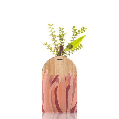 Large Arch Vase - Lily. Tasmanian Oak.