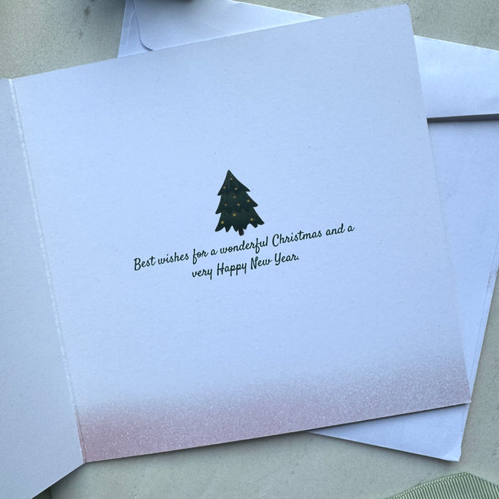 Merry Christmas - Photo Magnet Christmas Card