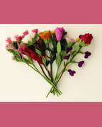 Blossom | Vibrant Pink Felt Flower