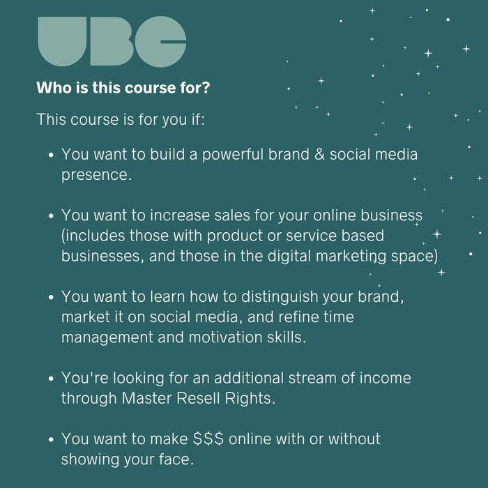 Ultimate Branding Course: Building an INFECTIOUS Brand.