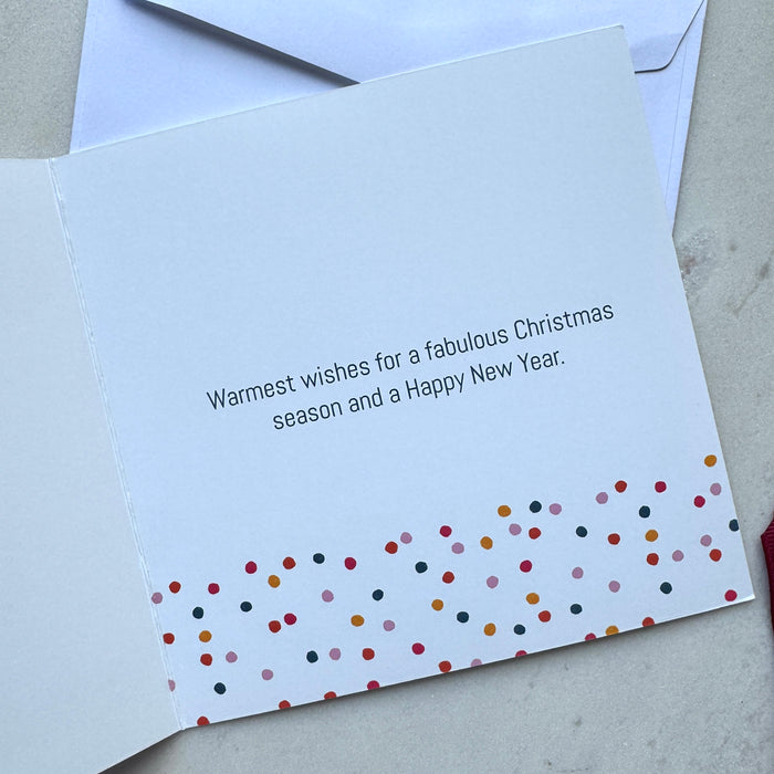 Season's Greetings - Photo Magnet Christmas Card