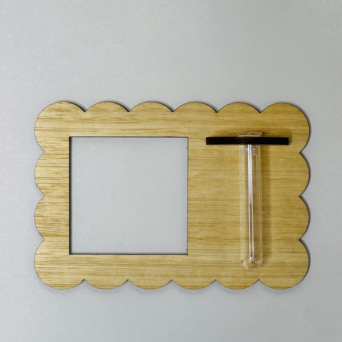Magnetic Frame with bud vase