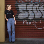 'You' in morse code: T-shirt. Black or white.