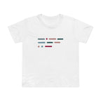 'You' in morse code: T-shirt. Black or white.
