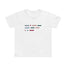 'You' in morse code: T-shirt. Black or white.