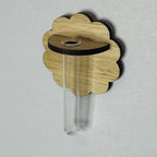 Mini bud vase magnet: Tassie oak