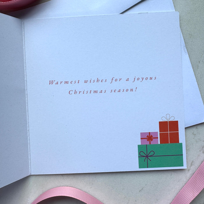 Merry & Bright - Photo Magnet Christmas Card