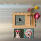 GIFT SET: Magnetic Frame with bud vase and 3 x custom photo magnets.