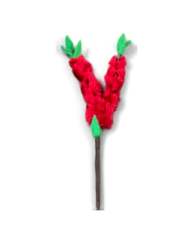 Bottlebrush - felt flower