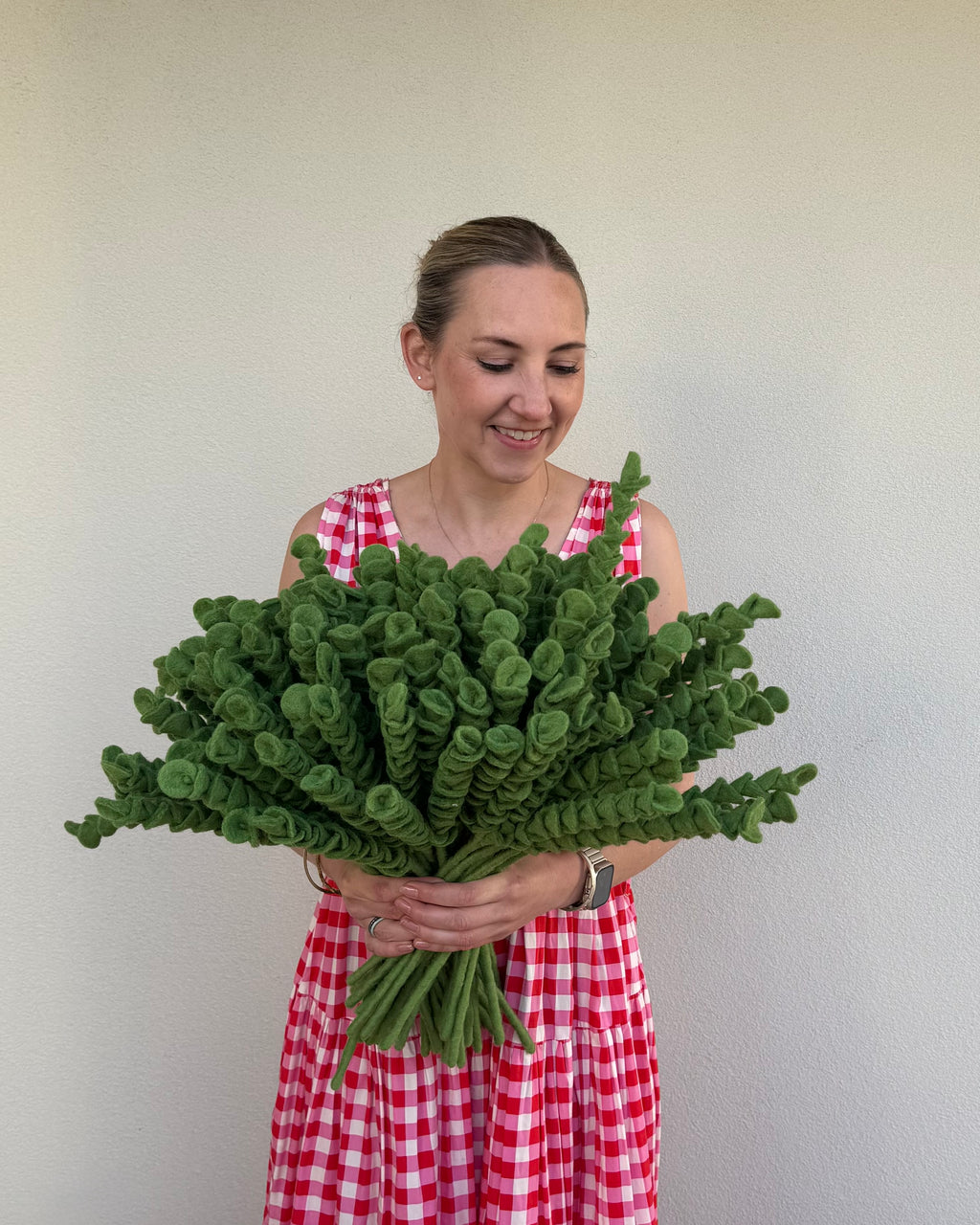 Fern | Green Felt Stem