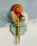 Mini bud vase magnet: Sage