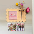 GIFT SET: Magnetic Frame with bud vase and 3 x custom photo magnets.