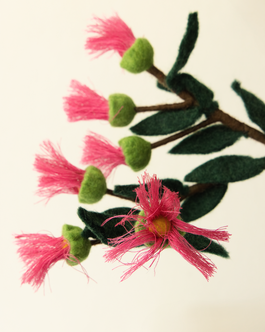 Blossom | Vibrant Pink Felt Flower