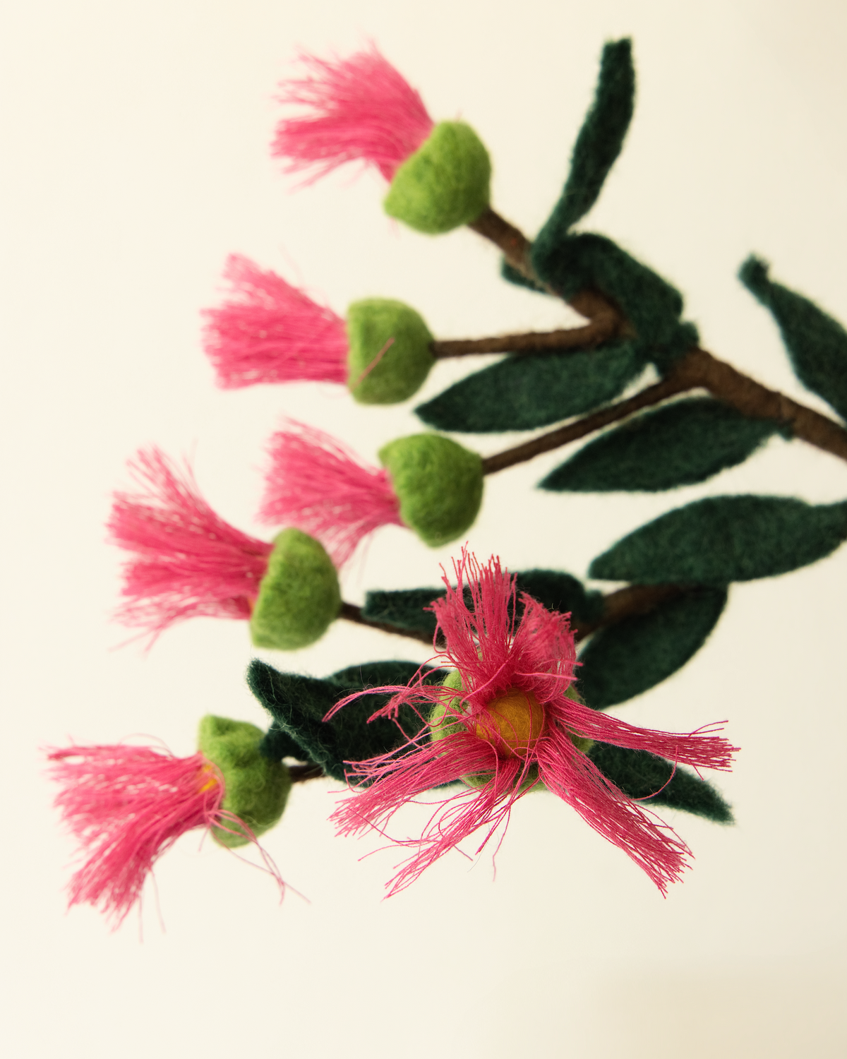 Blossom | Vibrant Pink Felt Flower