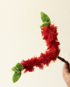 Bottlebrush | Red Felt Flower