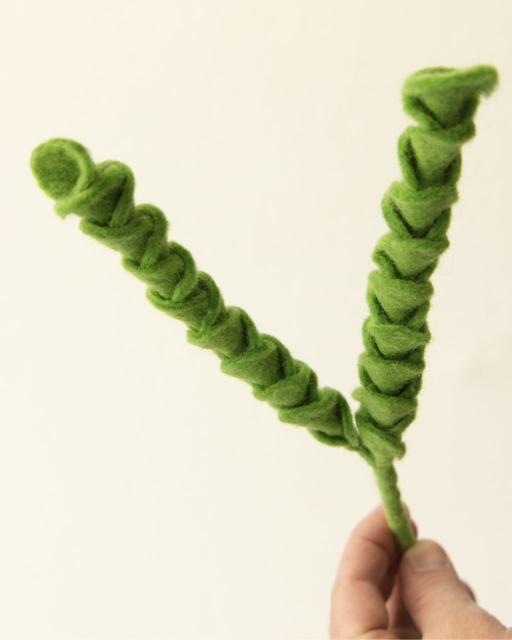 Fern | Green Felt Stem