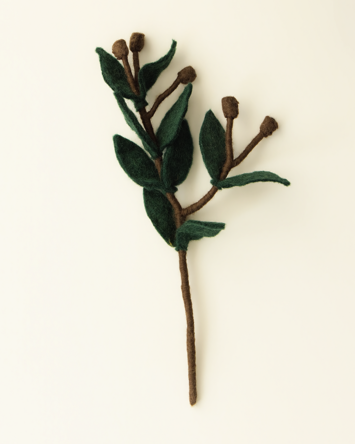 Gum Leaf | Deep Green Felt Foliage