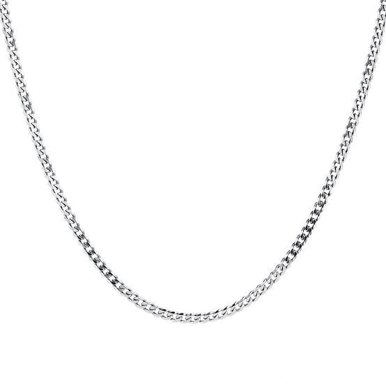 Chain only: short 18” sterling silver chain