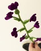 Sweet Pea | Purple Felt Flower