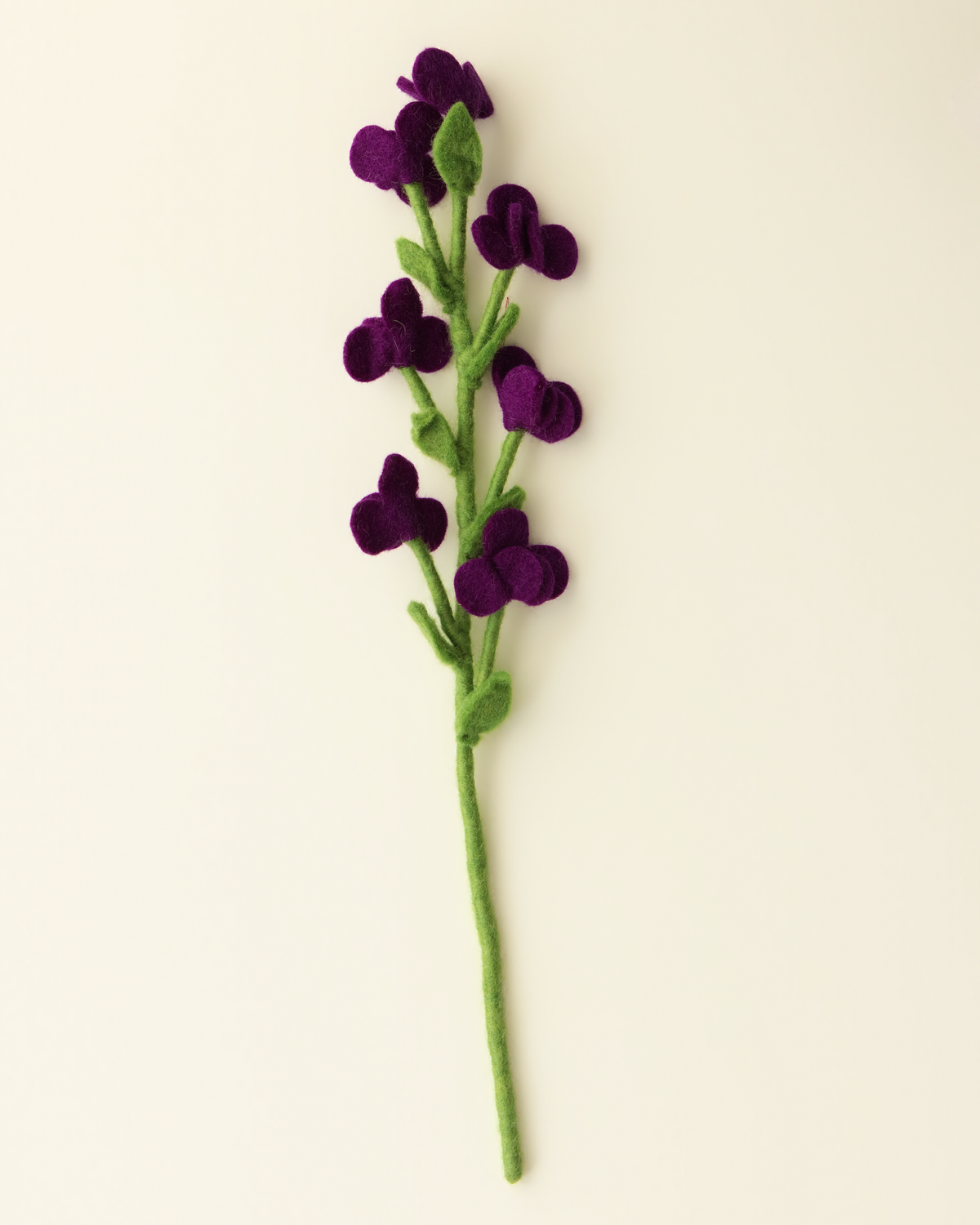 Sweet Pea | Purple Felt Flower