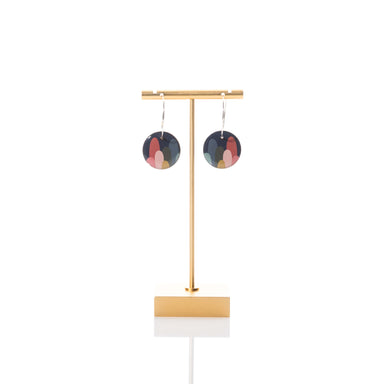Melody - Round Hoop Earrings