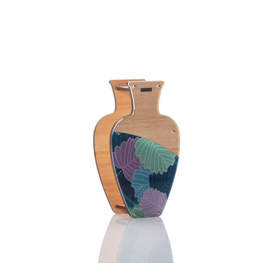 Large Handmade Vase - Fagus design. Tasmanian Oak.