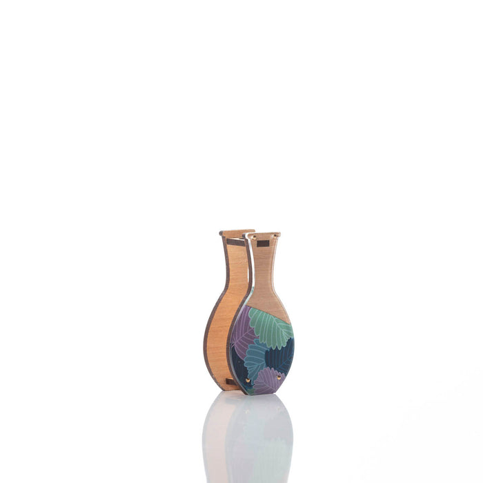 Small Handmade Vase - Fagus design. Tasmanian Oak.