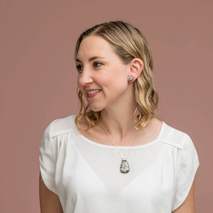 Fern Petal Necklace Short Chain