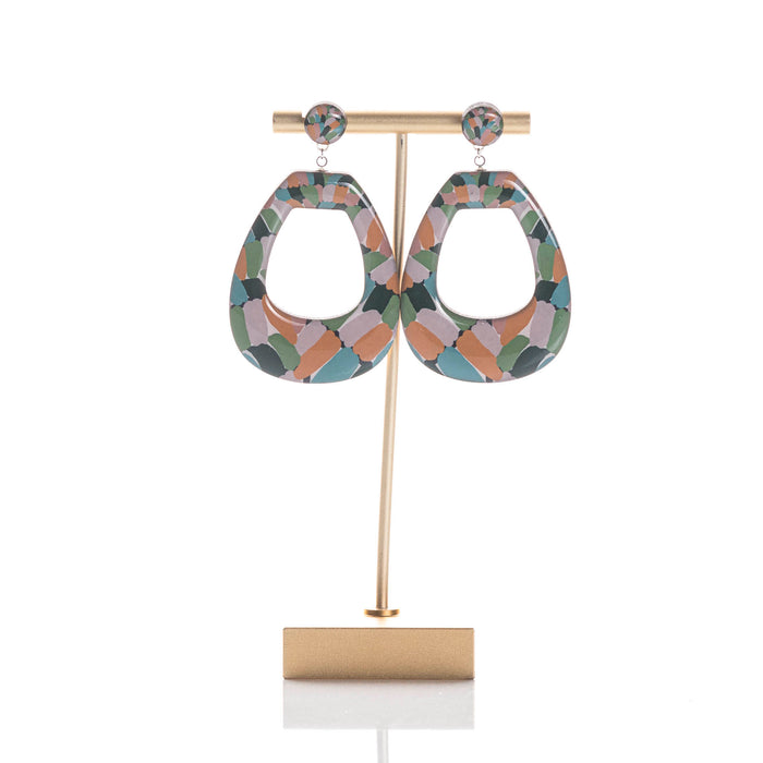 Fern - Fun frame & Stud Earrings