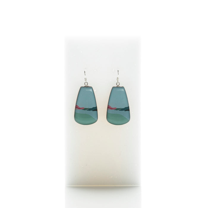 Peninsula - Petal dangly earrings