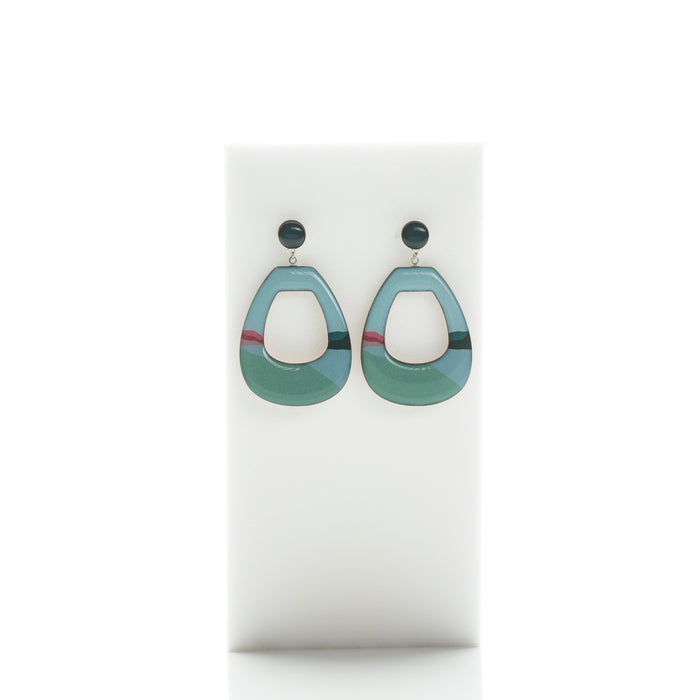 Peninsula - Fun frame & Stud Earrings