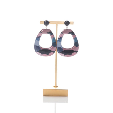 Cloudy - Fun frame & Stud Earrings