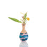Small Handmade Vase - Cloudy design. Tasmanian Oak.
