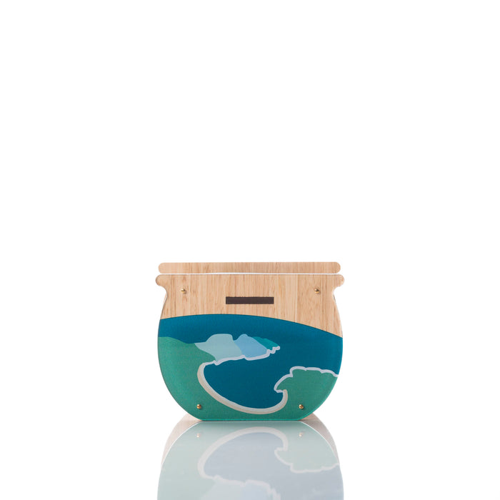 Small Indoor Planter: Wineglass