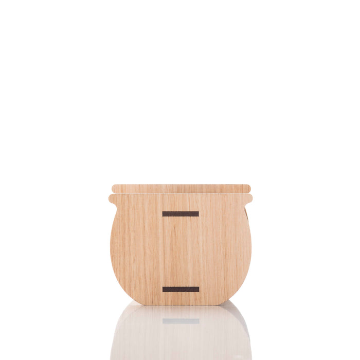 Small Indoor Planter: Wineglass
