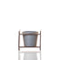 Small Indoor Planter: Wineglass