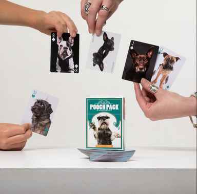 The 'Pooch Pack': pack of playing cards.